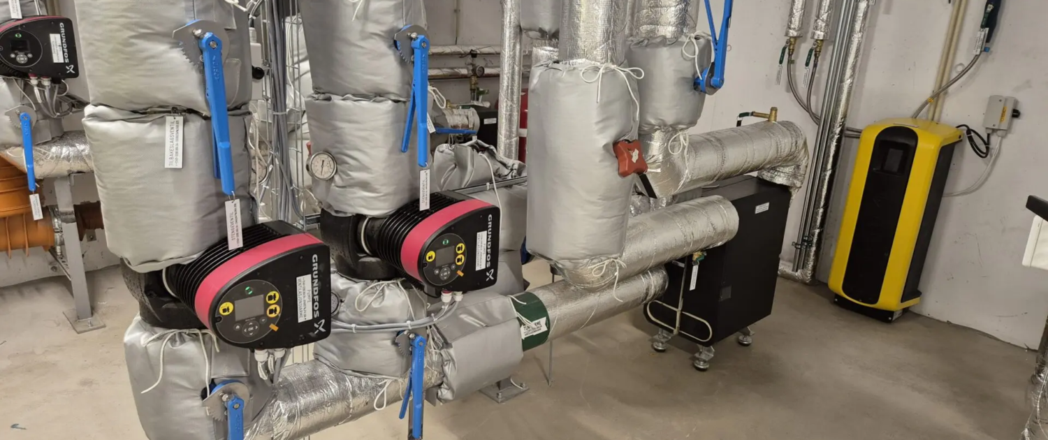 Varmesntral for ventilasjon