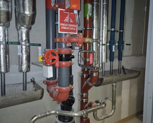 Soneventil for sprinkler